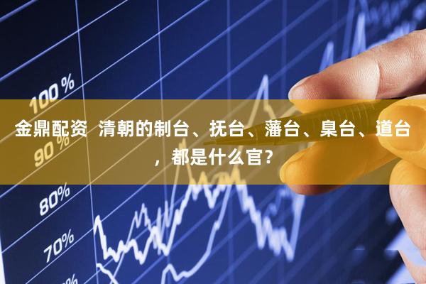 金鼎配资  清朝的制台、抚台、藩台、臬台、道台，都是什么官？