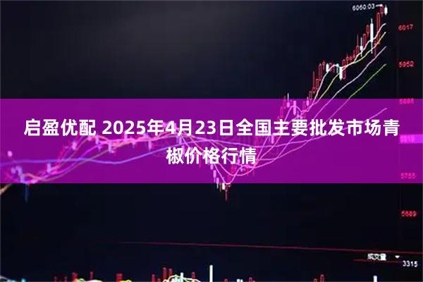 启盈优配 2025年4月23日全国主要批发市场青椒价格行情